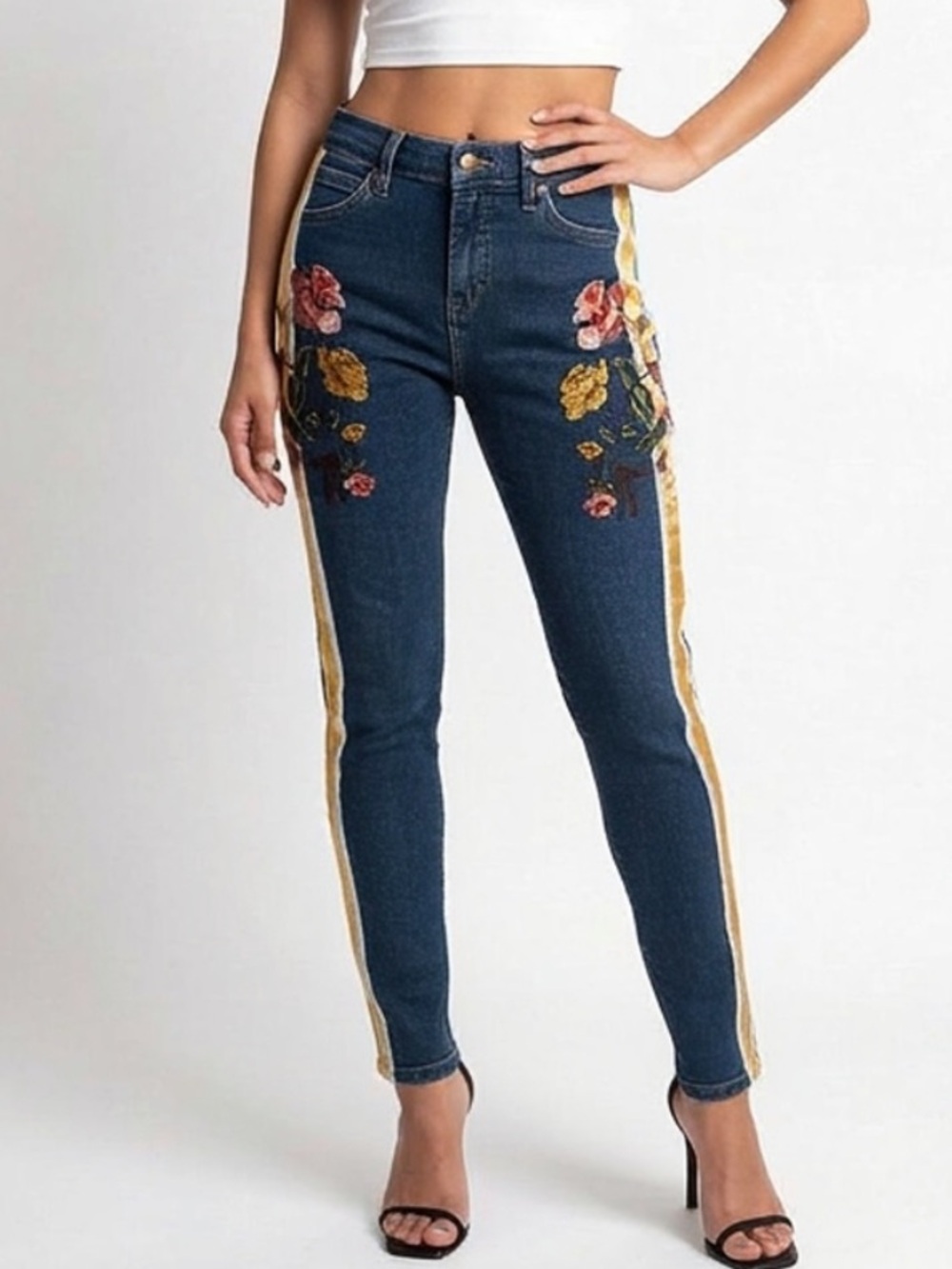 New Topshop Dark Blue Skinny Jeans 28x30